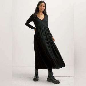 HATCH  The Softest Rib Nursing Dress